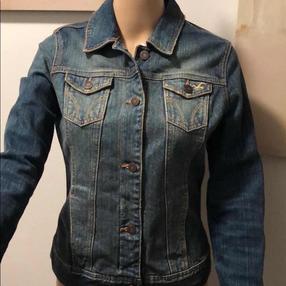 Hollister Jean Jacket Size Medium